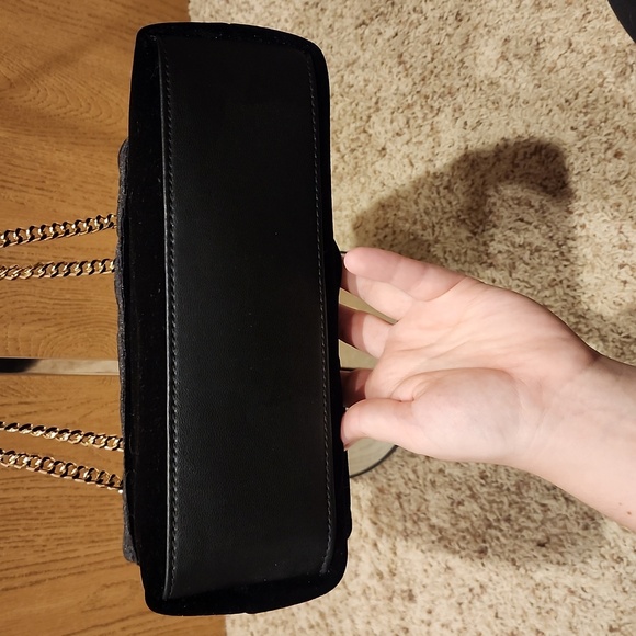 NWT Steve Madden velvet shoulder bag - Picture 11 of 15